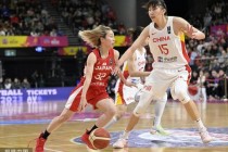 日本女篮VS中国女篮亚洲女篮巅峰对决激烈上演
