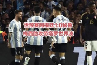 2014世界杯预选赛南美区生死战阿根廷绝杀秘鲁惊险晋级