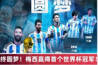 世界杯决赛阿根廷点球大战击败法国梅西终圆梦加冕第三代球王